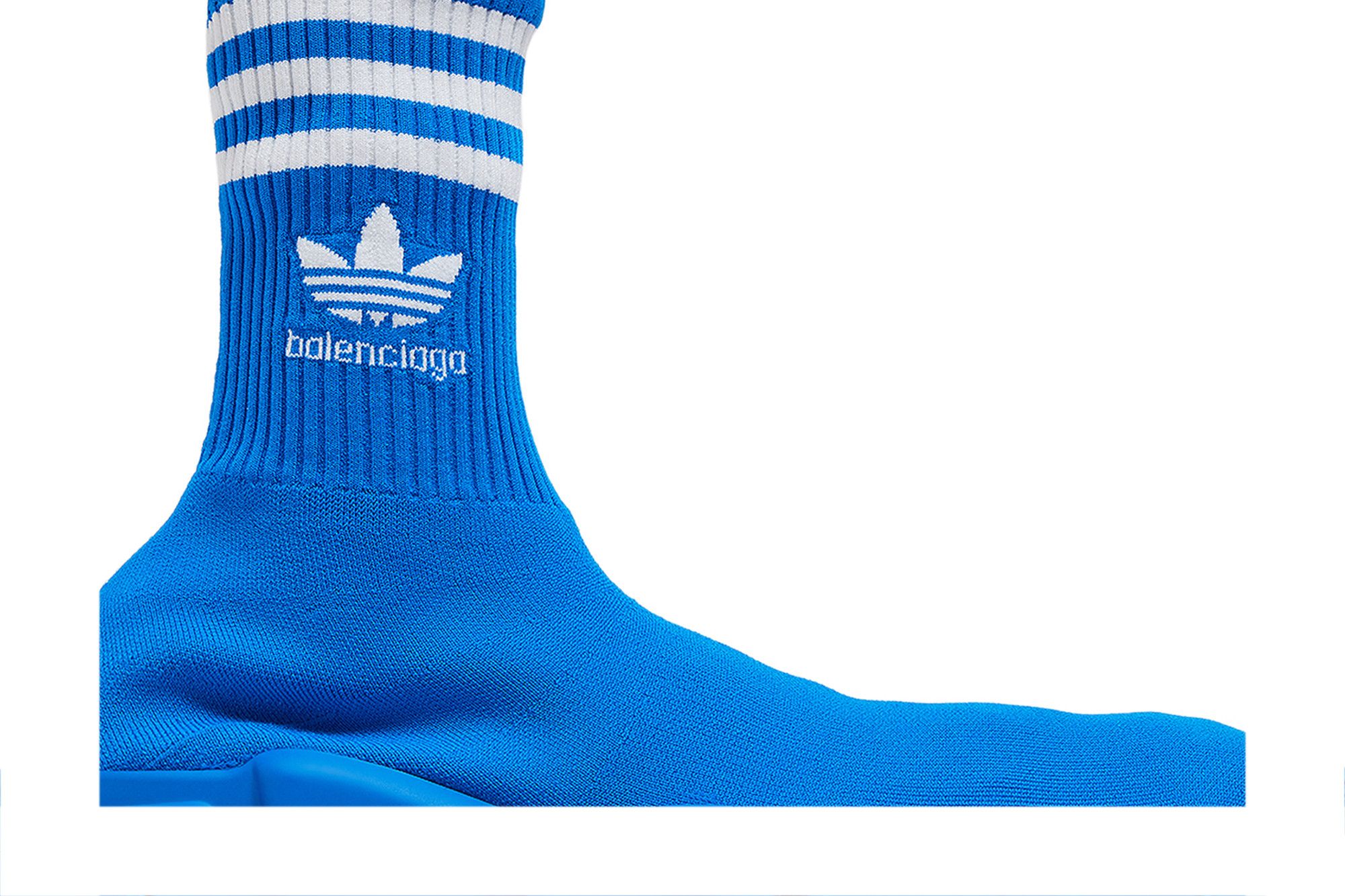 Lookbook adidas Originals x Balenciaga 巴黎世家 Speed 1.0 Speed 套穿 耐磨 高幫 運動休閒鞋 藍色
