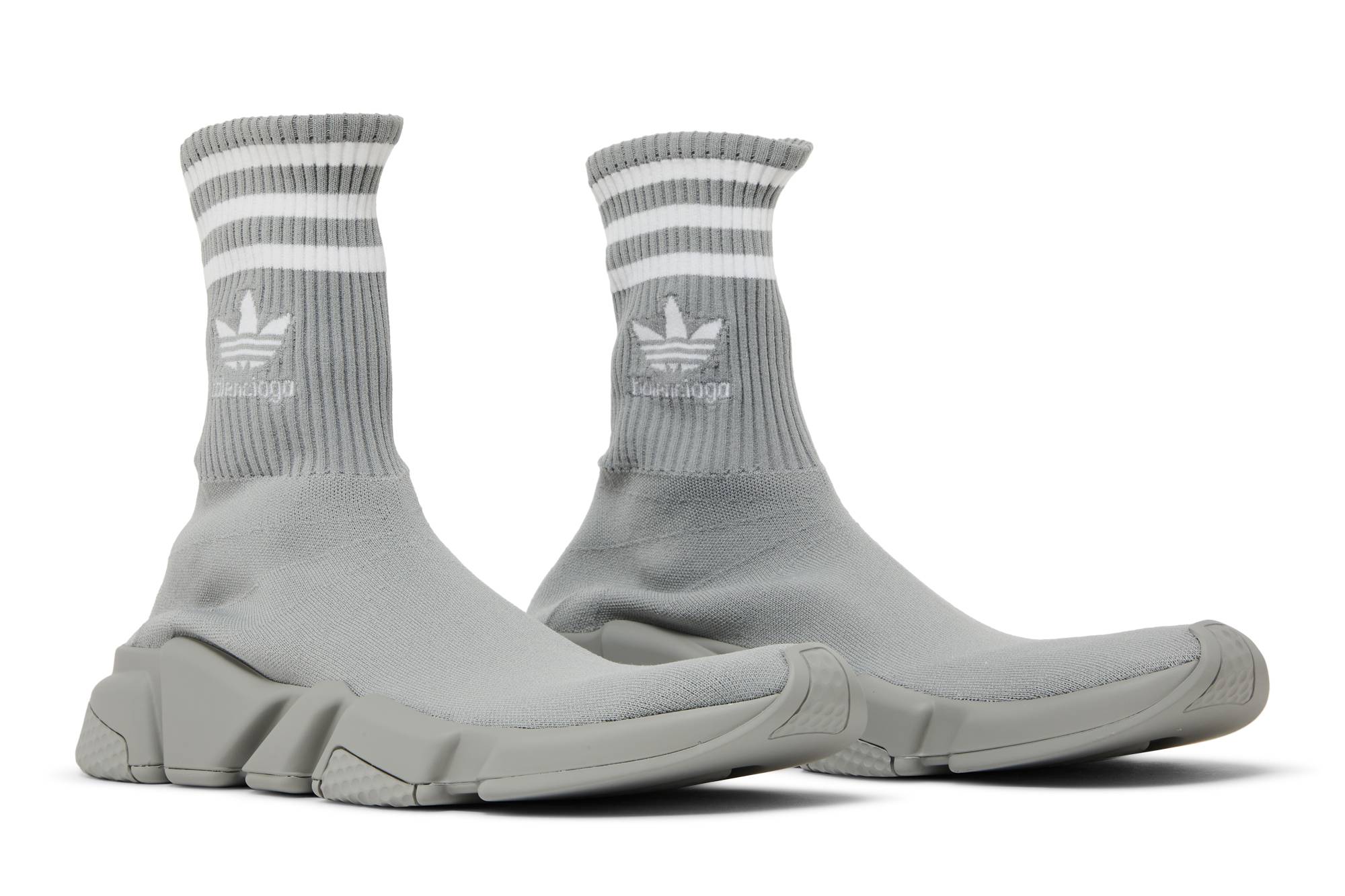 Cheap adidas x Balenciaga巴黎世家 舒適休閒 短靴 男款 灰色