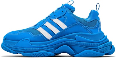 adidas x Balenciaga Triple S 'Biru Putih' 712821W2ZB24090 Lookbook adidas x Balenciaga Triple S 'Biru Putih' 712821W2ZB24090