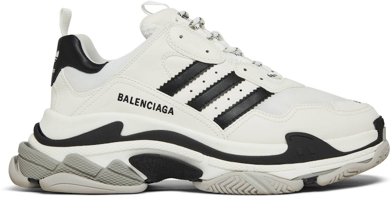 adidas x Balenciaga Triple S 'Putih Hitam' 710021W2ZB19112 Buy adidas x Balenciaga Triple S 'Putih Hitam' 710021W2ZB19112