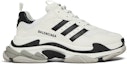 Buy adidas x Balenciaga Triple S 'Putih Hitam' 710021W2ZB19112