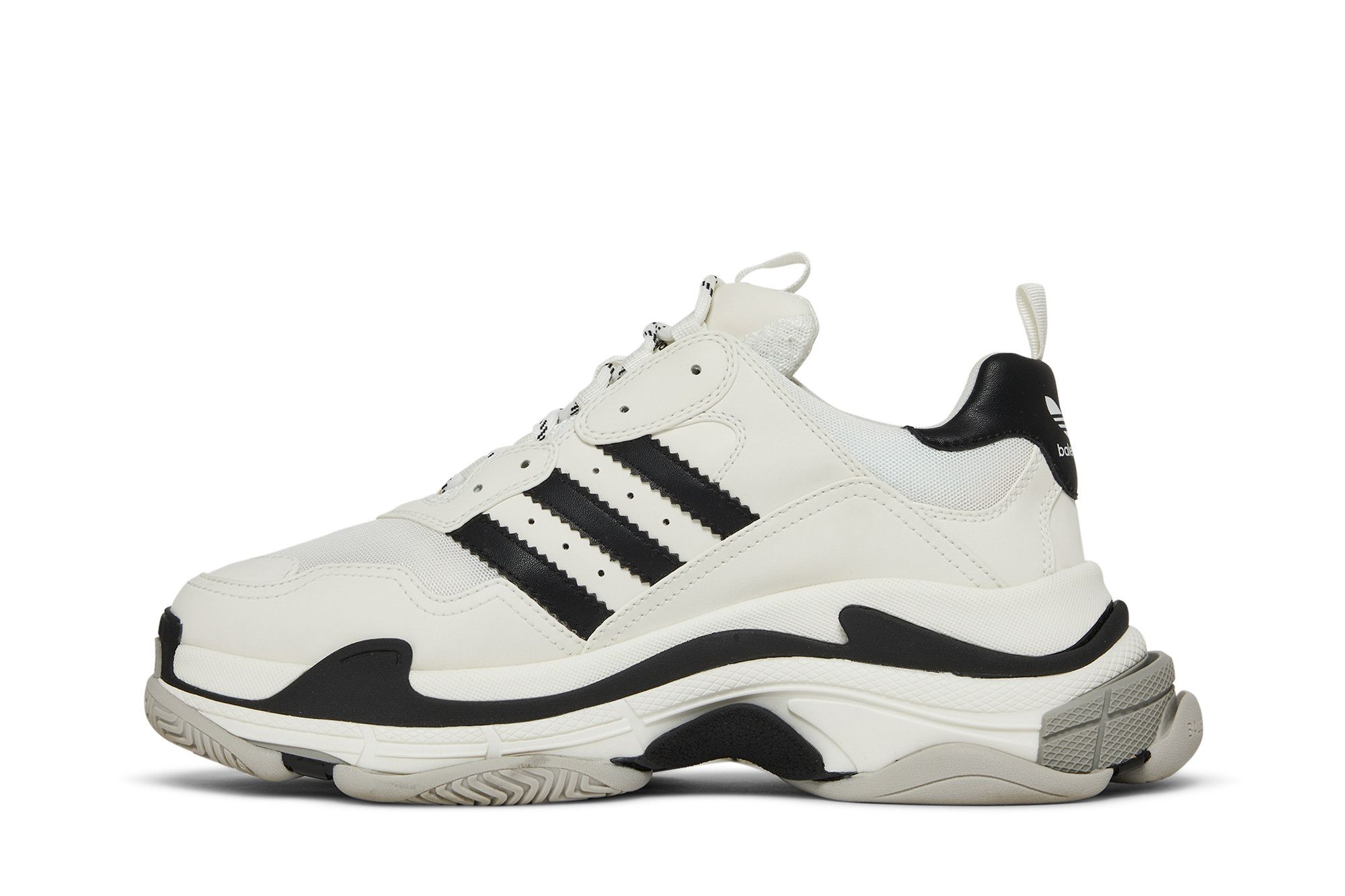 Shop adidas x Balenciaga Triple S ''Weiß Schwarz'' 710021W2ZB19112