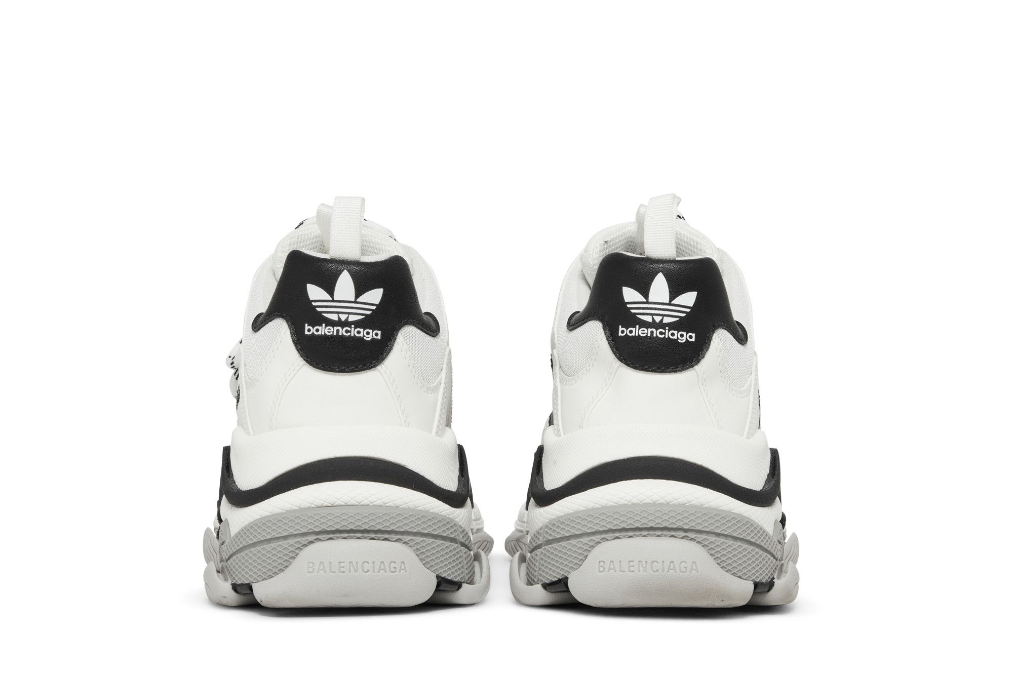 Sizing adidas x Balenciaga Triple S ''Weiß Schwarz'' 710021W2ZB19112