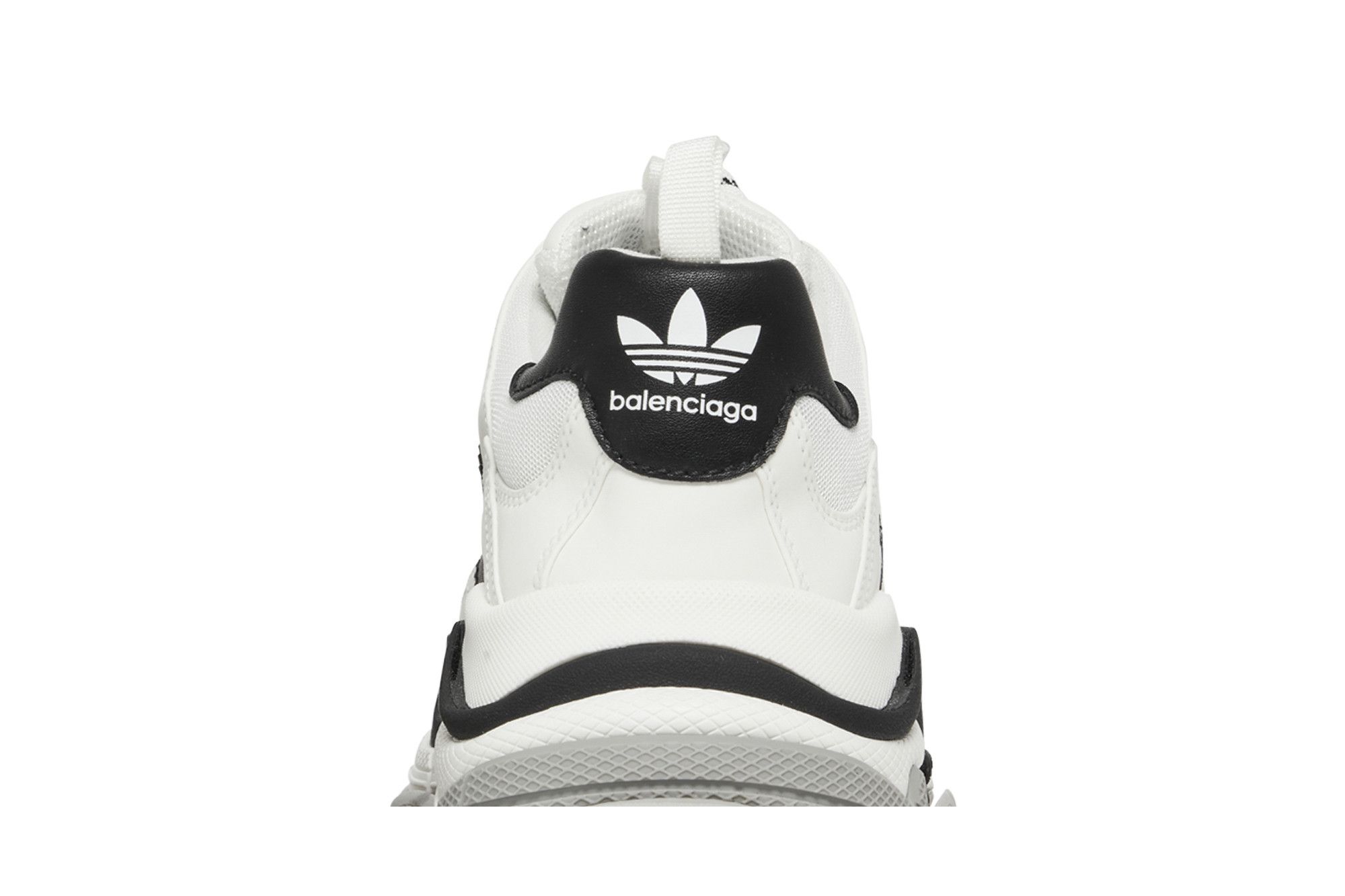 Cheap adidas x Balenciaga Triple S ''Weiß Schwarz'' 710021W2ZB19112