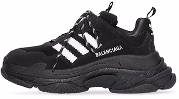 adidas x Balenciaga Triple S Sneaker 'Black' 712821-W2ZB2-1090 adidas x Balenciaga Triple S Sneaker 'Black' 712821-W2ZB2-1090