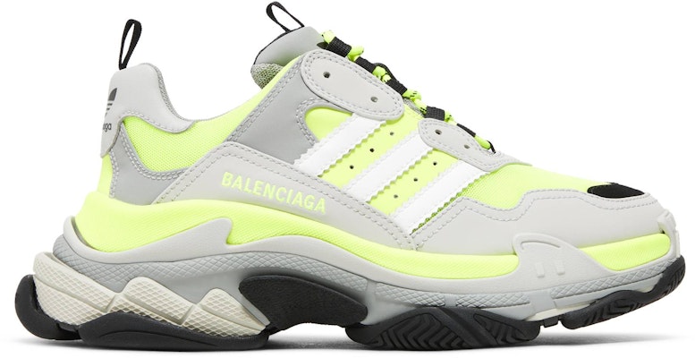 adidas x Balenciaga Triple S Sneaker 'Fluo Yellow' 712821-W2ZB5-7512 Buy adidas x Balenciaga Triple S Sneaker 'Fluo Yellow' 712821-W2ZB5-7512