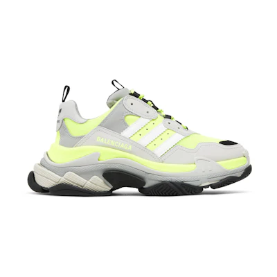 adidas Balenciaga Triple S Sneaker 'Fluo Yellow'