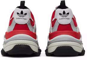 adidas x Balenciaga巴黎世家 Triple S PU 系帶 低筒 運動休閒鞋 淺灰色 Details for adidas x Balenciaga巴黎世家 Triple S PU 系帶 低筒 運動休閒鞋 淺灰色