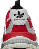 adidas x Balenciaga巴黎世家 Triple S PU 系帶 低筒 運動休閒鞋 淺灰色 Sizing adidas x Balenciaga巴黎世家 Triple S PU 系帶 低筒 運動休閒鞋 淺灰色