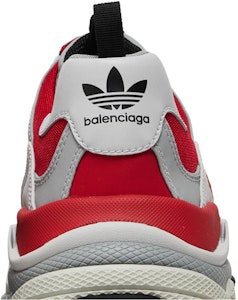 아디다스 x 발렌시아가 트리플 S 스니커즈 '레드 그레이' 712821W2ZB46121 Sizing 아디다스 x 발렌시아가 트리플 S 스니커즈 '레드 그레이' 712821W2ZB46121