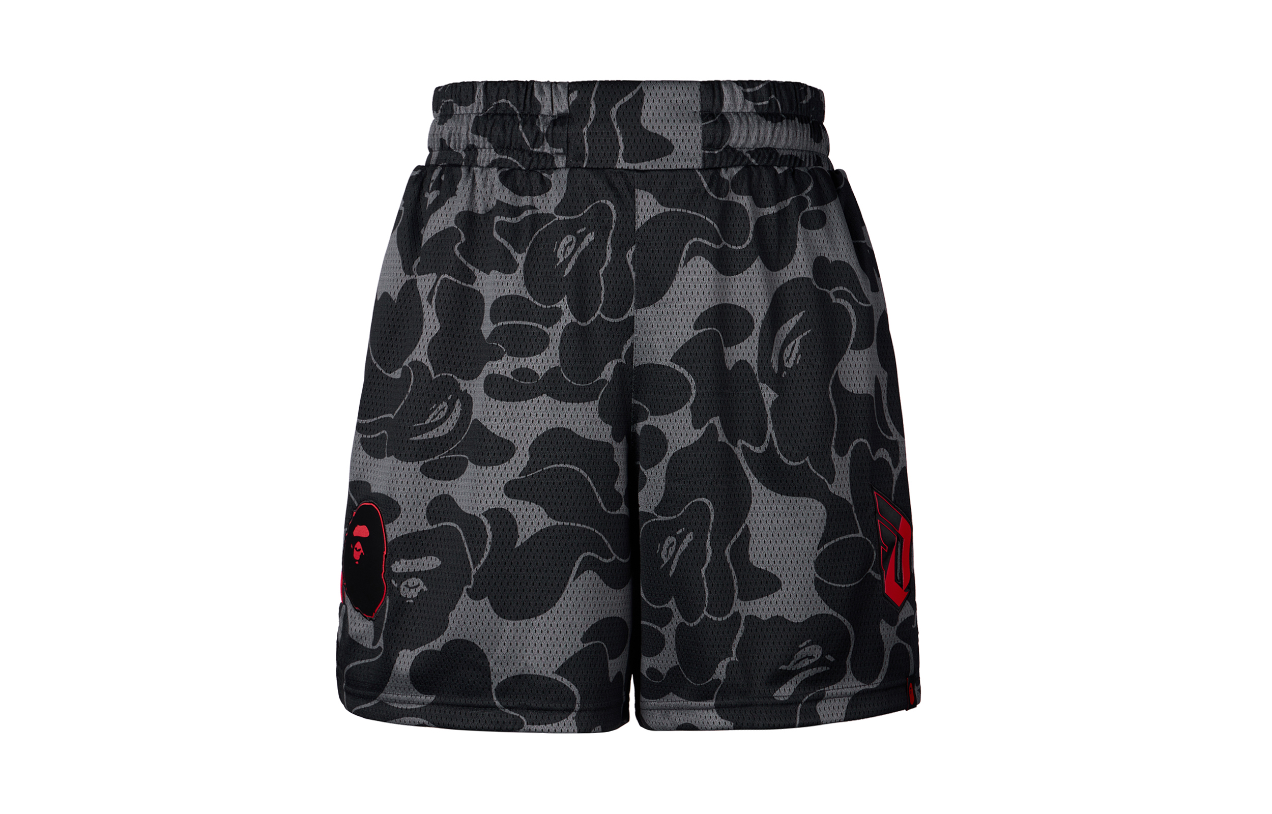 adidas x BAPE Dame 9 FW24  Breathable Basketball Pants - Carbon Gray. JF1153