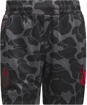 アディダス x BAPE Dame 9 FW24 通気性バスケパンツ - カーボングレー JF1153 Order アディダス x BAPE Dame 9 FW24 通気性バスケパンツ - カーボングレー JF1153