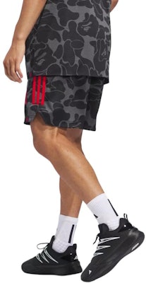 アディダス x BAPE Dame 9 FW24 通気性バスケパンツ - カーボングレー JF1153 Purchase アディダス x BAPE Dame 9 FW24 通気性バスケパンツ - カーボングレー JF1153