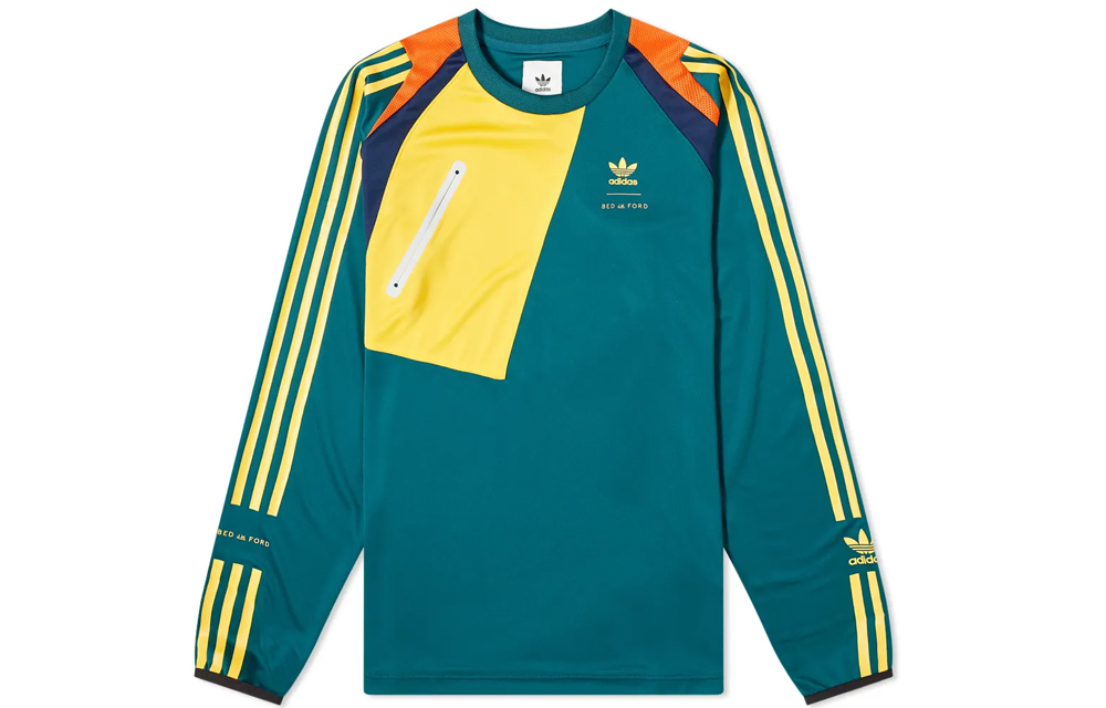 adidas Bed JW Ford Game Jersey Pullover Sweatshirt Green FS3761