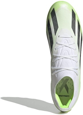 adidas X Crazyfast.1 Artificial Grass Cleats 'Cloud White Solar Green' IF0161 Shop adidas X Crazyfast.1 Artificial Grass Cleats 'Cloud White Solar Green' IF0161