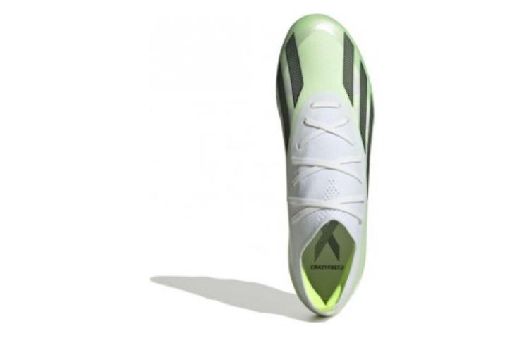 Lookbook adidas X 瘋狂快速.2 MG 人造草地 舒適萬用 減震耐磨防滑 足球鞋 男款 白綠