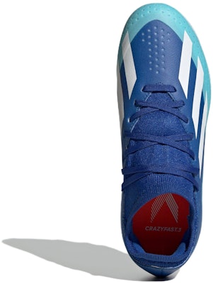 adidas X Crazyfast.3 HG/AG 'Bright Royal White' IE1566 Shop adidas X Crazyfast.3 HG/AG 'Bright Royal White' IE1566