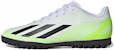 adidas X Crazyfast.4 Turf 'Putih Lucid Lemon Hitam' Kasut Sukan IE1583