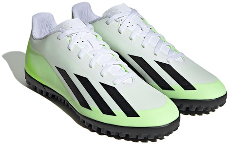Sepatu adidas X Crazyfast.4 Turf 'Putih Lucid Lemon Hitam' IE1583 Lookbook Sepatu adidas X Crazyfast.4 Turf 'Putih Lucid Lemon Hitam' IE1583