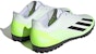 adidas X Crazyfast.4 Turf 'Putih Lucid Lemon Hitam' Kasut Sukan IE1583
