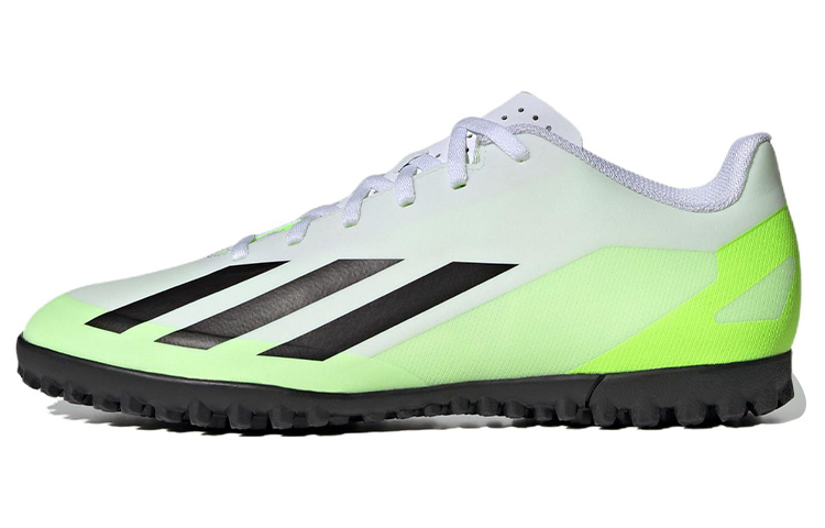 adidas X Crazyfast.4 Turf Shoes 'White Lucid Lemon Black' IE1583
