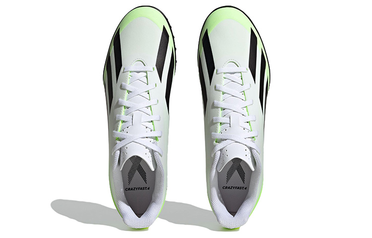 Details for Chaussures adidas X Crazyfast.4 Turf ''Blanc Citron Noir'' IE1583