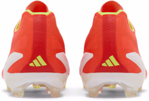 Sizing adidas X Crazyfast.4 圓頭系帶 FG(膠質長釘) 減震防滑耐磨 足球鞋 男款 紅白