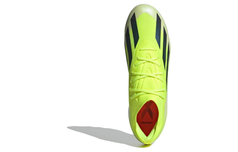 Shop adidas CRAZYFAST ELITE 防滑耐磨 足球鞋 男款 黃紅