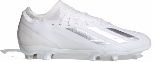 adidas X Crazyfast League FG 'White Silver Metallic' IG9117 adidas X Crazyfast League FG 'White Silver Metallic' IG9117