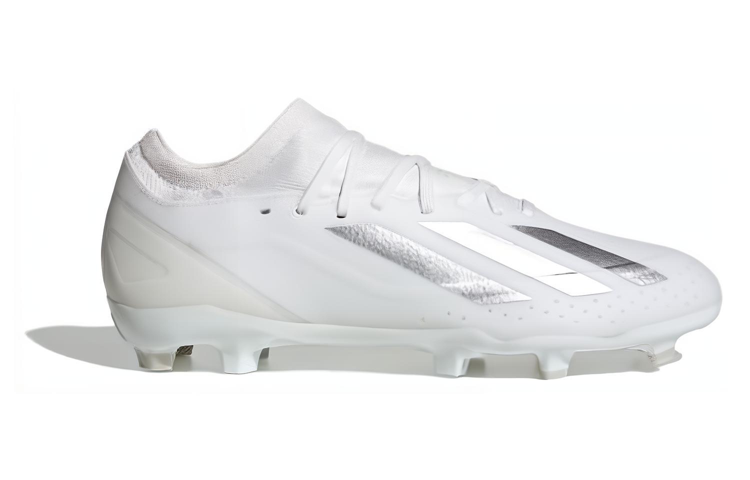 Order adidas X CRAZYFAST LEAGUE 耐磨透氣 足球鞋 男款 白銀