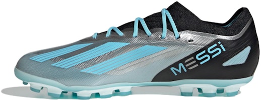 adidas X Crazyfast Messi.1 2G/3G AG 'Silver Blue Core Black' IF0154 adidas X Crazyfast Messi.1 2G/3G AG 'Silver Blue Core Black' IF0154