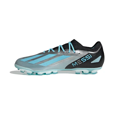 adidas X Crazyfast Messi.1 2G/3G AG 'Silver Blue Core Black'