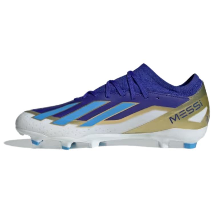 adidas X Crazyfast Messi League FG Soccer Cleats Blue/White Durable & Comfy ID0712