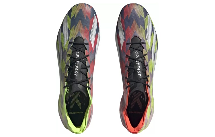 Shop 阿迪达斯X Crazylight+ FG '亮柠檬太阳红'足球鞋 IF3059