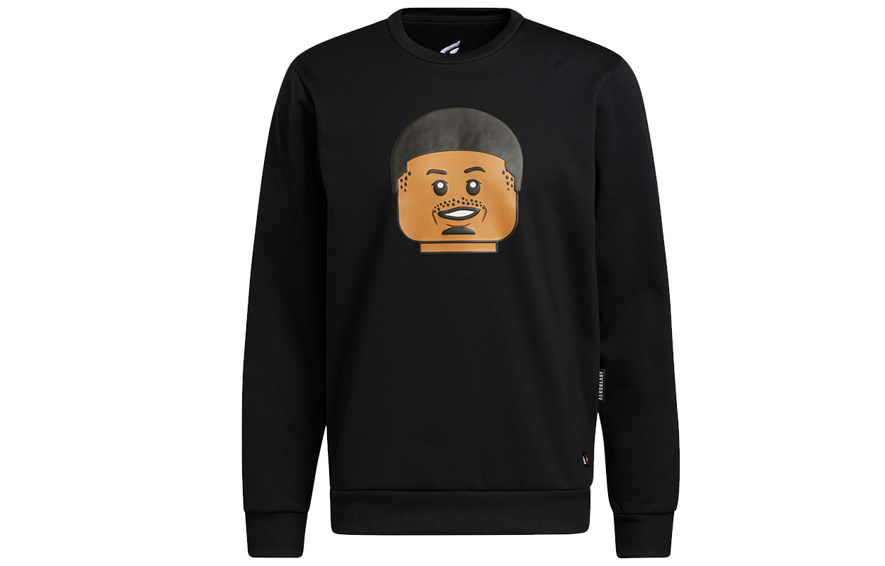 adidas Dame Crew LEGO Collab Graphic Sweatshirt Black () H56409