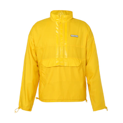 adidas Daniel Patrick Half-Zip Logo Jacket Yellow Menswear GK8644