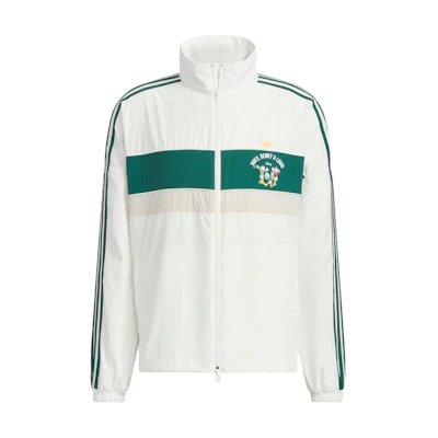 adidas Disney Retro WB Track Jacket White - Striped, Unisex Sportswear JP1418