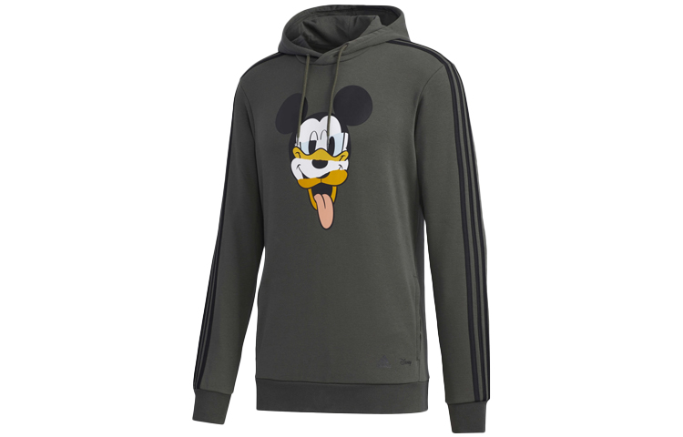 adidas Disney Training Pullover Hoodie Brown Earth Tone Edition GD5865