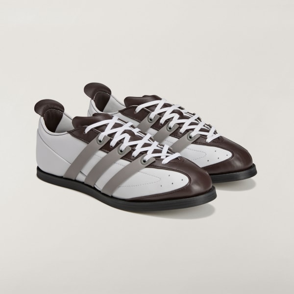 Shop Adidas x Entire Studios Ace Coklat Pudar/Hitam Inti KJ8906