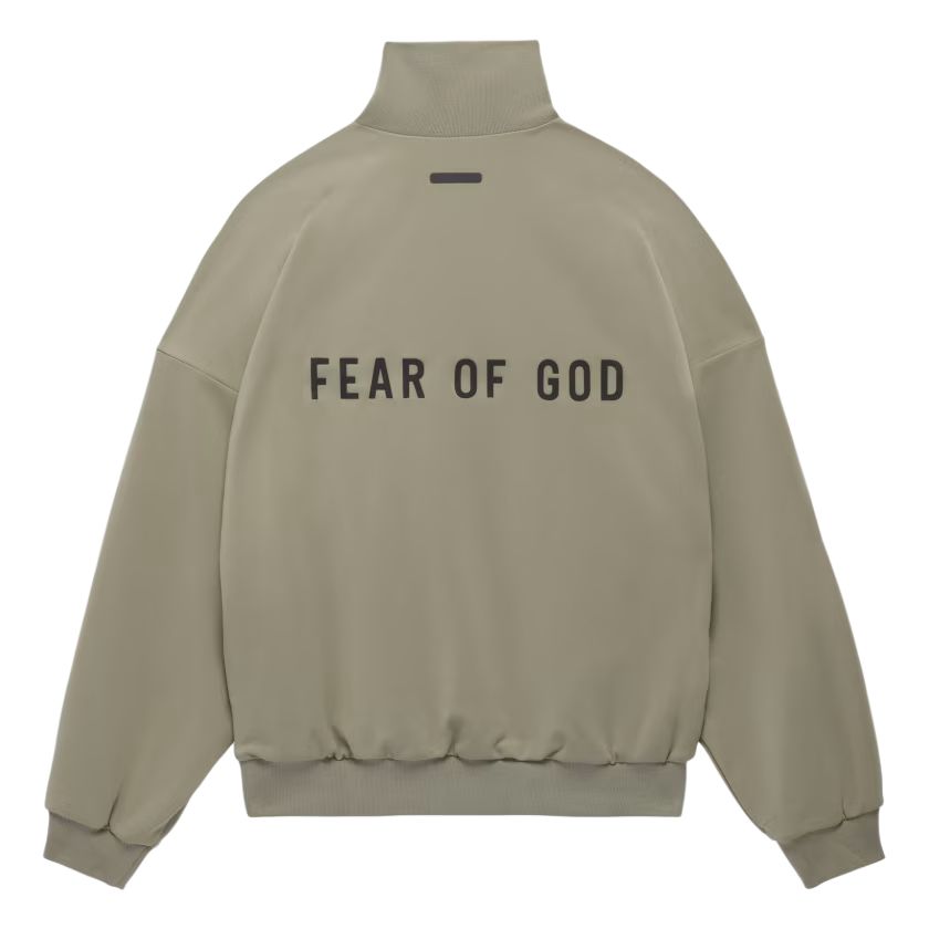 Lookbook adidas x Fear of God 運動半拉鍊運動外套黏土配色. IM6071