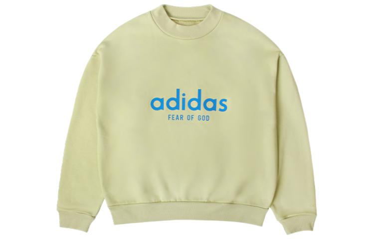 adidas FOG Green Logo Crewneck Sweatshirt Fall Edition HM8110