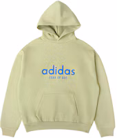 adidas x Fear of God Logo Hoodie Green Collab Long Sleeve Sweatshirt. HM8109 adidas x Fear of God Logo Hoodie Green Collab Long Sleeve Sweatshirt. HM8109