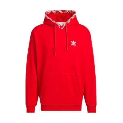 adidas FEIFEI RUAN Red Dragon Logo Printed Unisex Sweatshirt IX4217