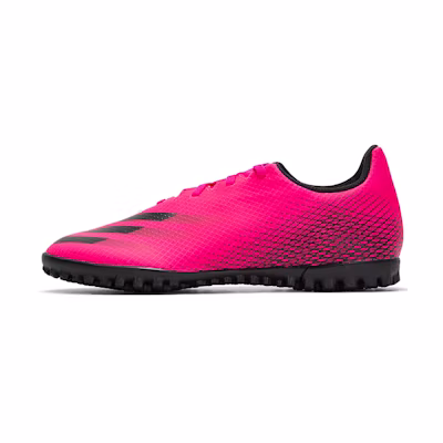 adidas X Ghosted4 TF Turf Wear-resistant Non-Slip Low Tops Red