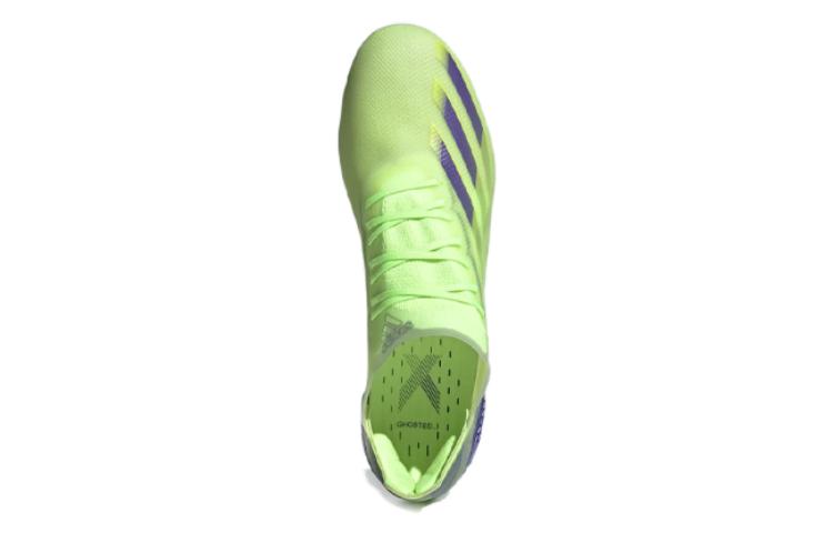 Details for adidas x Ghosted.1 FG ''Grün Lila'' Fußballschuhe EG8257