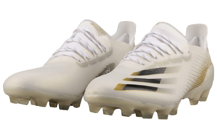 Lookbook adidas X Ghosted.1 HG Voetbalschoenen Goud/Wit Hardgrond. FW9569