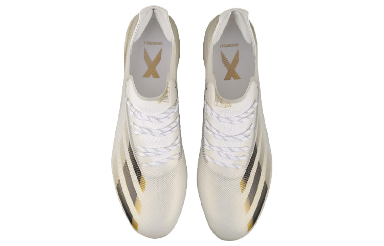 Shop adidas X Ghosted.1 HG Voetbalschoenen Goud/Wit Hardgrond. FW9569