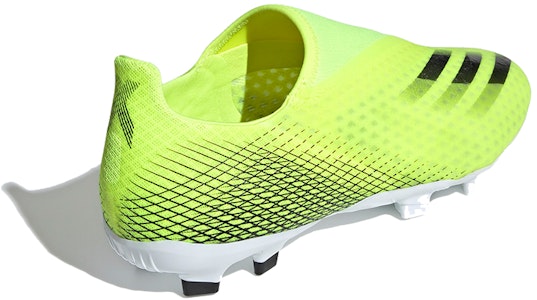 アディダス X ゴースト.3 FG ラceless "ソーラーイエロー" FW6969 Shop アディダス X ゴースト.3 FG ラceless "ソーラーイエロー" FW6969