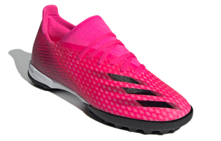 Shop adidas X Ghosted.3 TF 'Shock Pink' - Sepatu Bola Turf Merah Muda Berani FW6940
