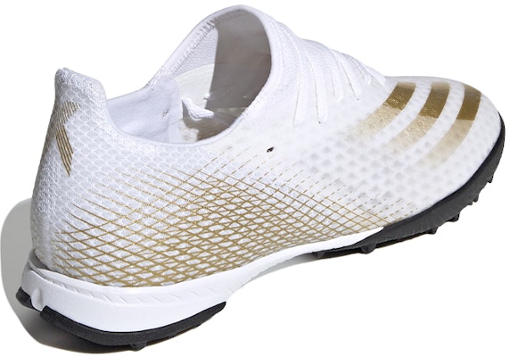 adidas X Ghosted.3 TF 'Putih Emas Metalik Melange' EG8199 Shop adidas X Ghosted.3 TF 'Putih Emas Metalik Melange' EG8199